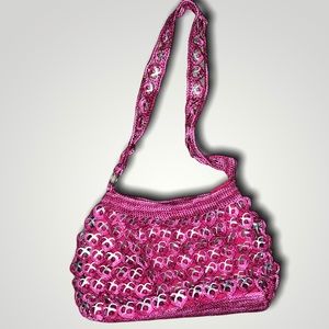 Y2k upcycled soda tab handbag